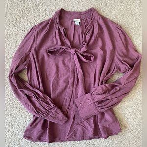 Beautiful mauve pink blouse
